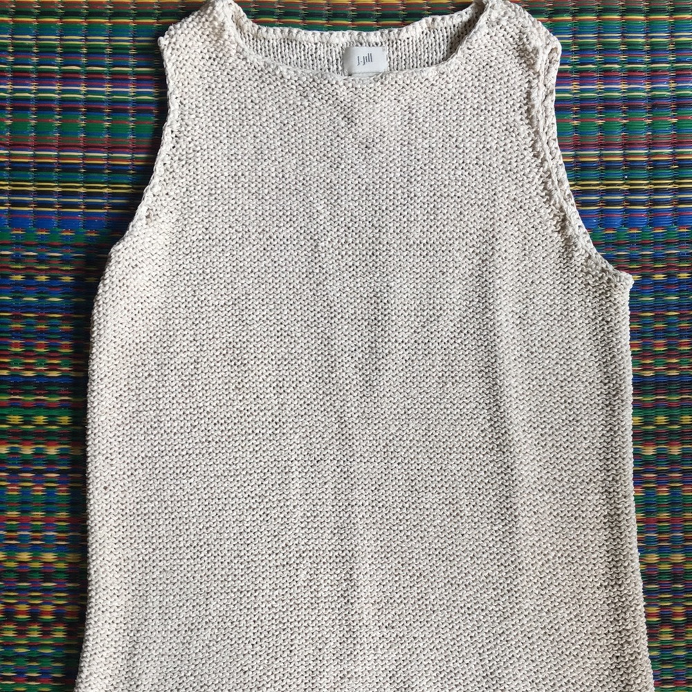 J Jill Silk Sleeveless Tank